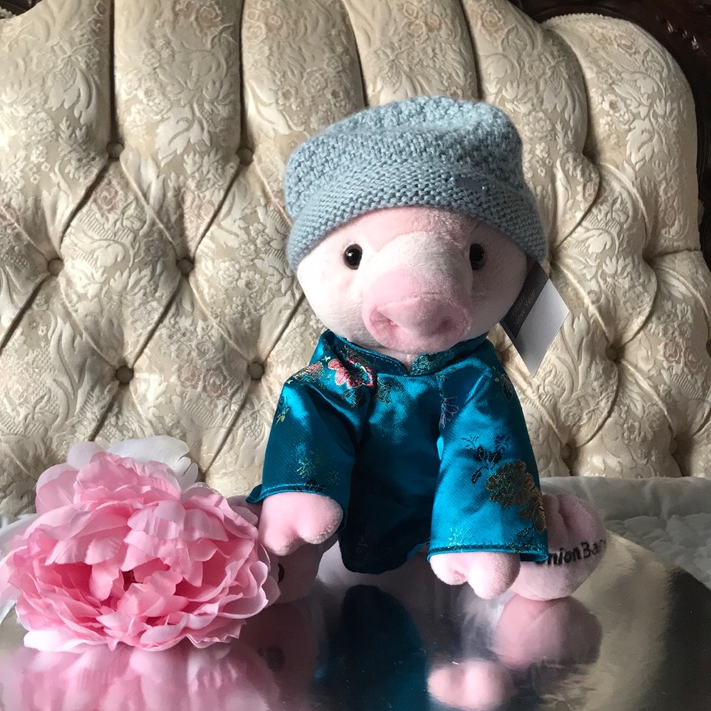 Baby Dior Heather Pure Collection Baby Hat